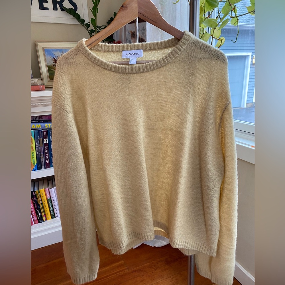 & Other Stories Yellow Sweater